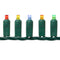 Steady Mini Lights - Green Wire (25 ft) Multicolor
