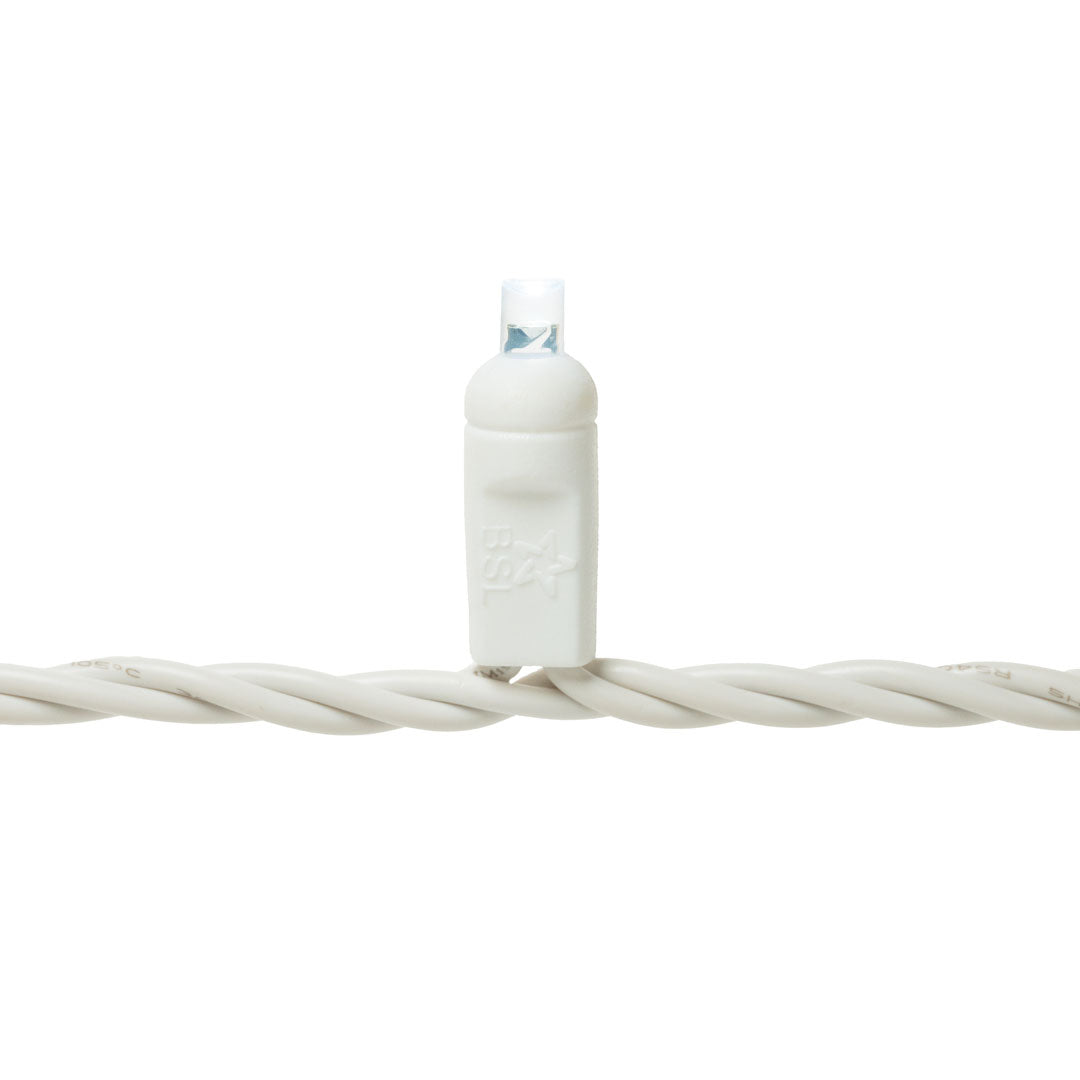 Steady Mini Lights - White Wire (25 ft)