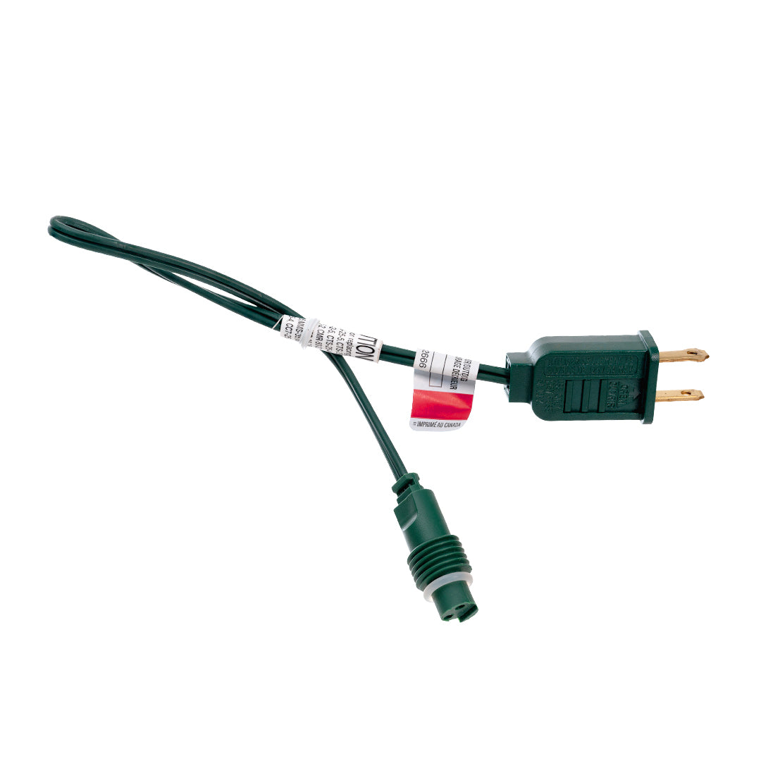 Commercial Grade Light String Adapter Green