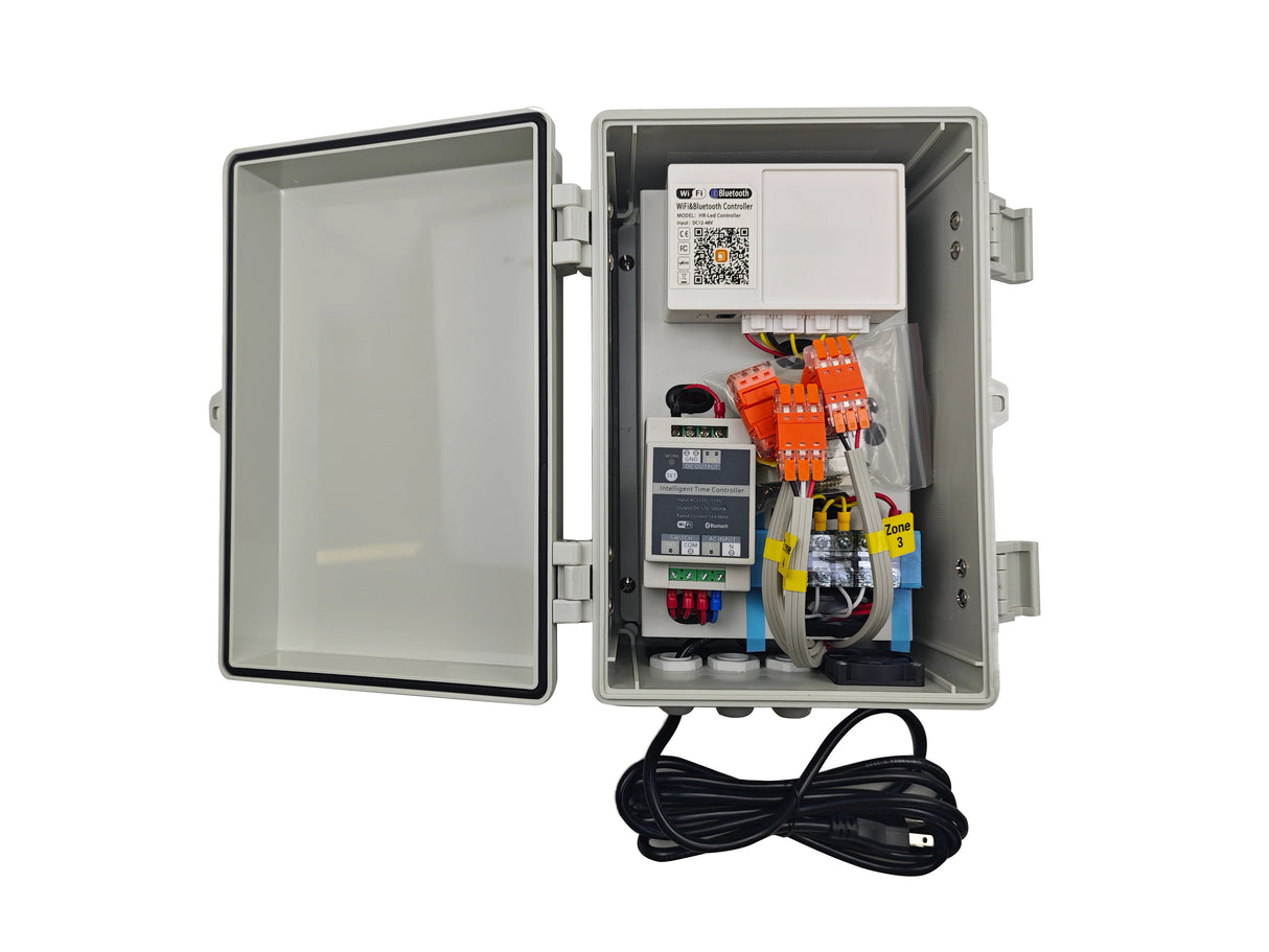 Chromaglow Pro Outdoor Control Box with Power Supply & Controller (4 ZN)