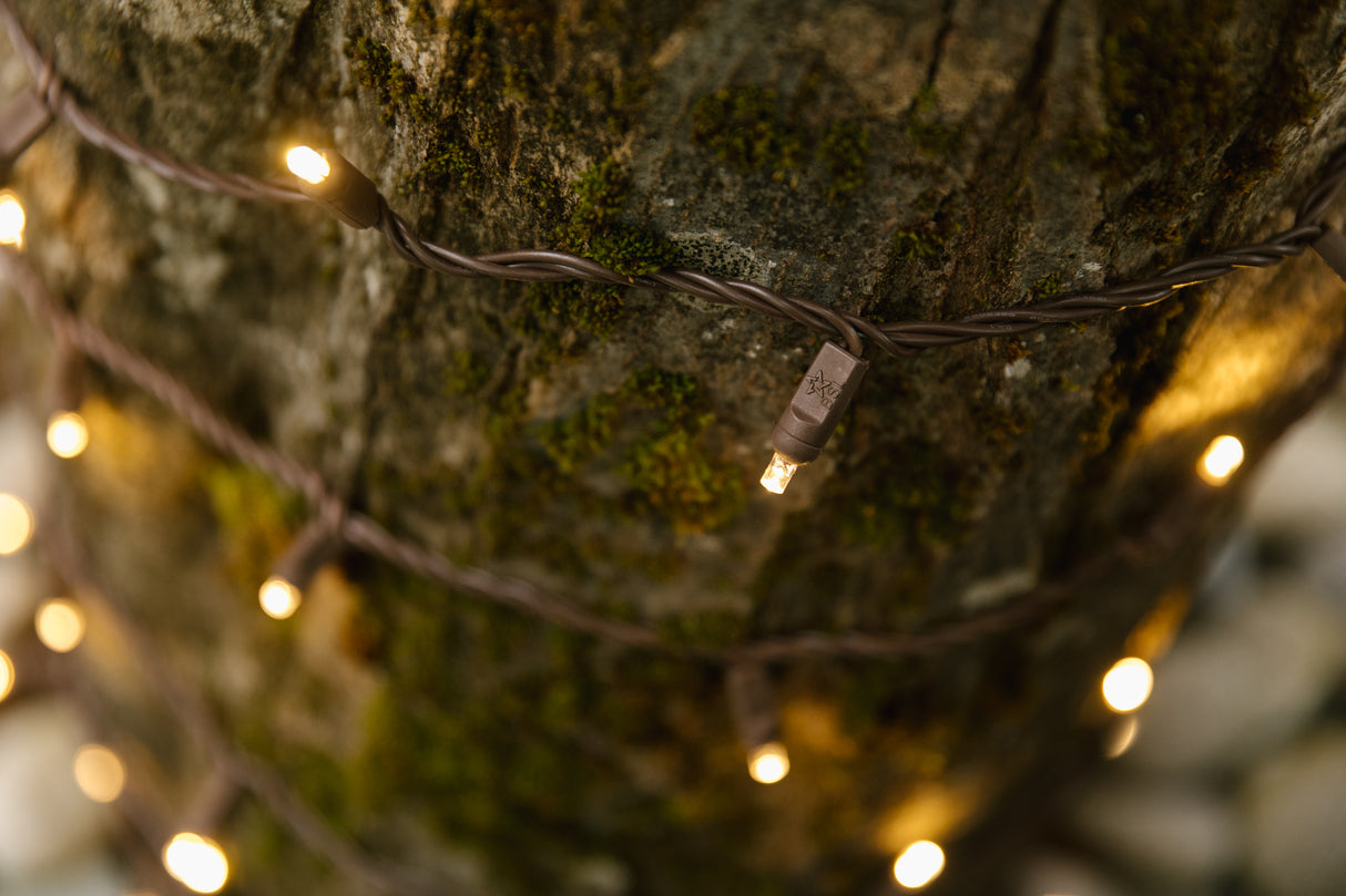 Steady Mini Lights - Brown Wire (23 ft)