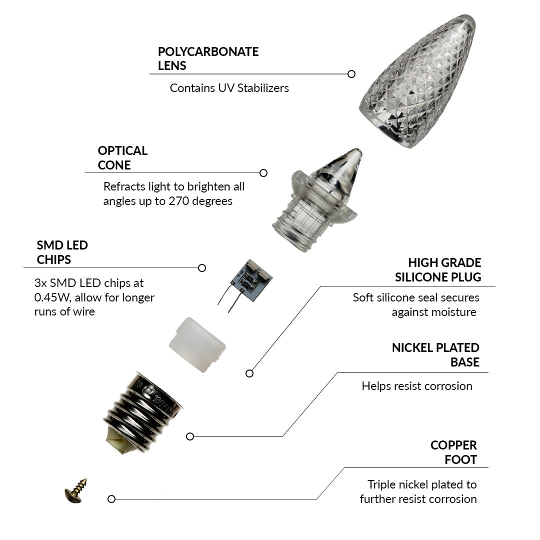 C9 Bulbs - Bulk