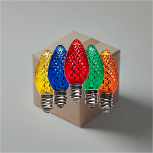 C7 Faceted Bulb (Bulk)