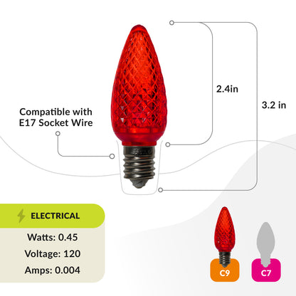 C9 Bulbs (Pack of 25)