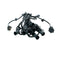 E17 Socket Power Cord Black / 25 feet / 12 inch