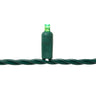 Steady Mini Lights - Green Wire - Coaxial Plug - Bulk