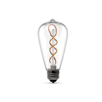 ST64 Spiral Filament Bulb - 120V