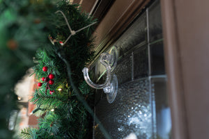 Wreath Hook with Suction Cup