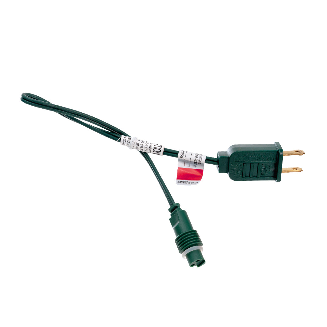 Commercial Grade Light String Adapter Green | Coaxial Adapter – Big ...