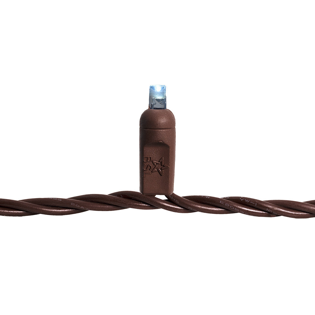 Twinkle Mini Lights - Brown Wire - Bulk