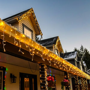 Icicle Lights - White Wire (7 ft)