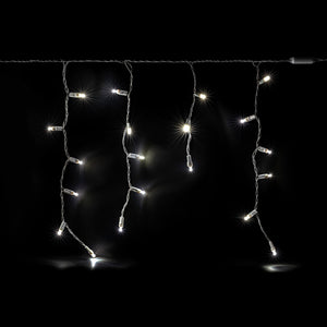 Icicle Lights - White Wire (7 ft)