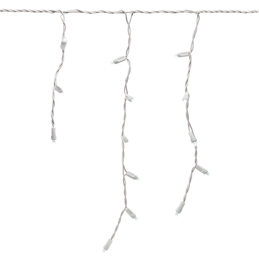 Icicle Lights - White Wire