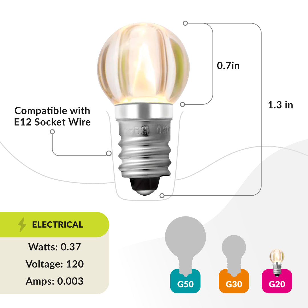 G20 Bulbs (25 pk)