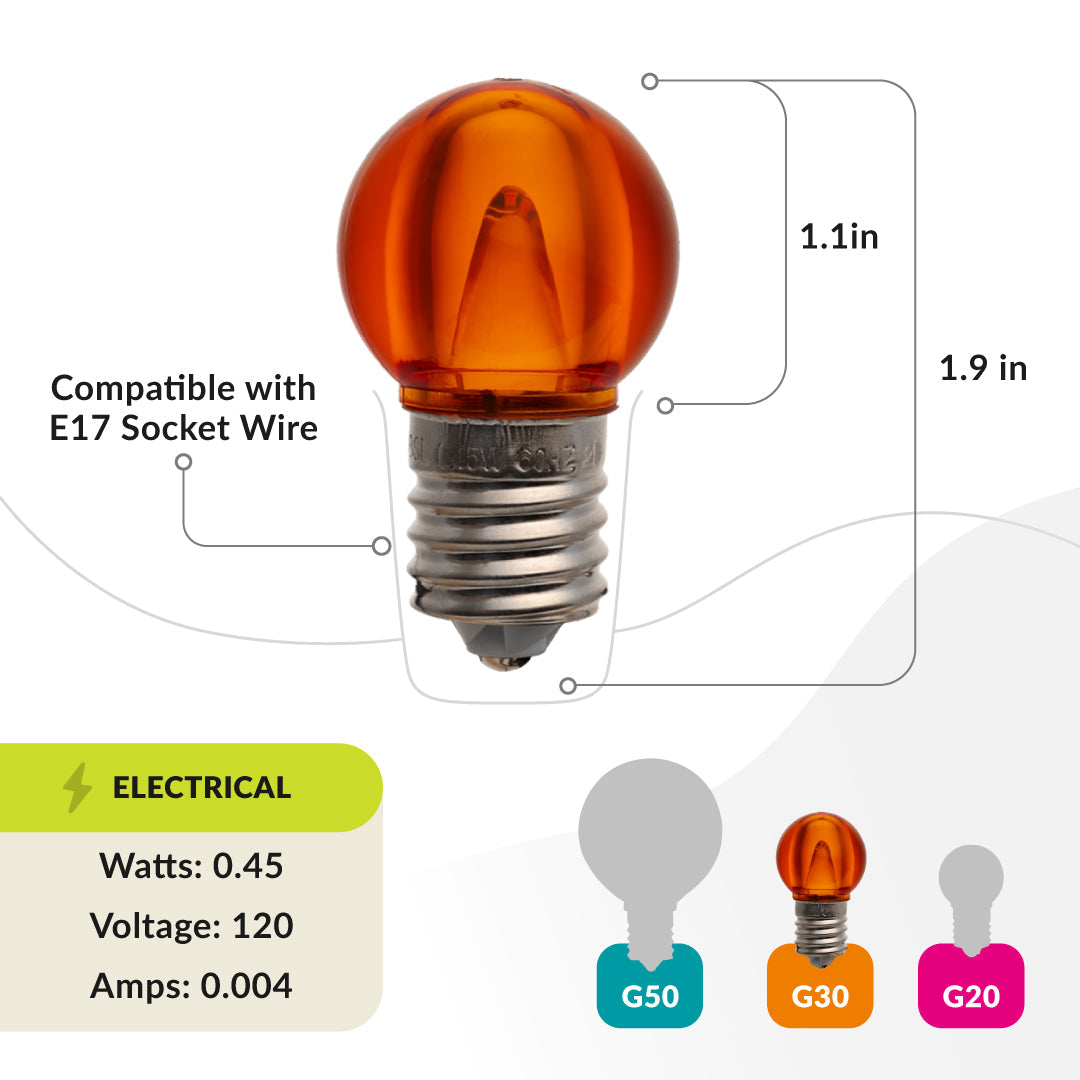 G30 Smooth Bulb (Bulk)