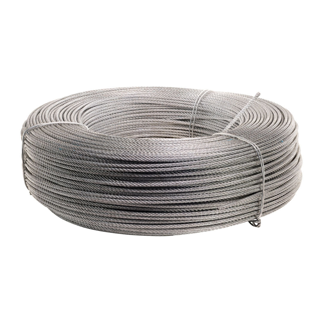 Wire Rope 1/8 in - Galvanized (1000 ft)