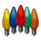 C9 Bulbs (Pack of 25) Multicolor