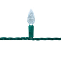 C6 String Light (Green Wire) - Coaxial Plug